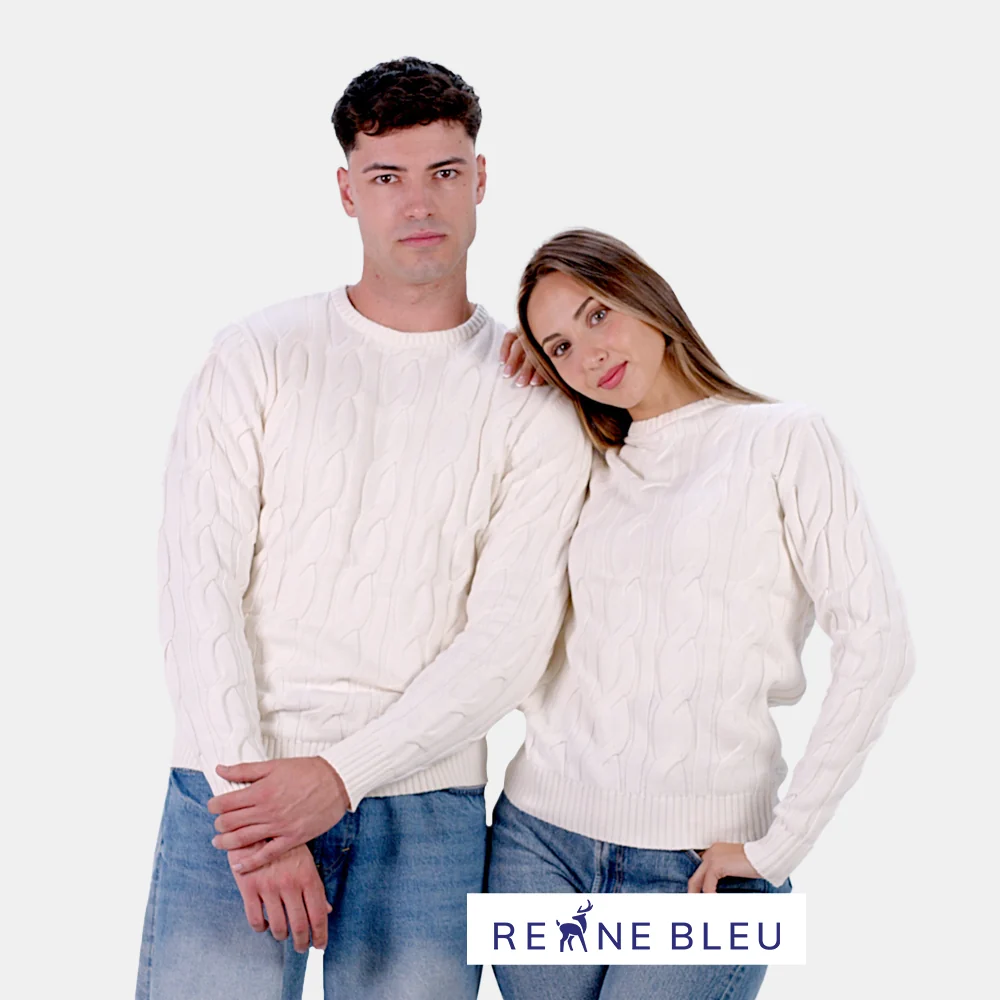 Jersey Parejas de Algodón Orgánico Snowfall - Imagen 2