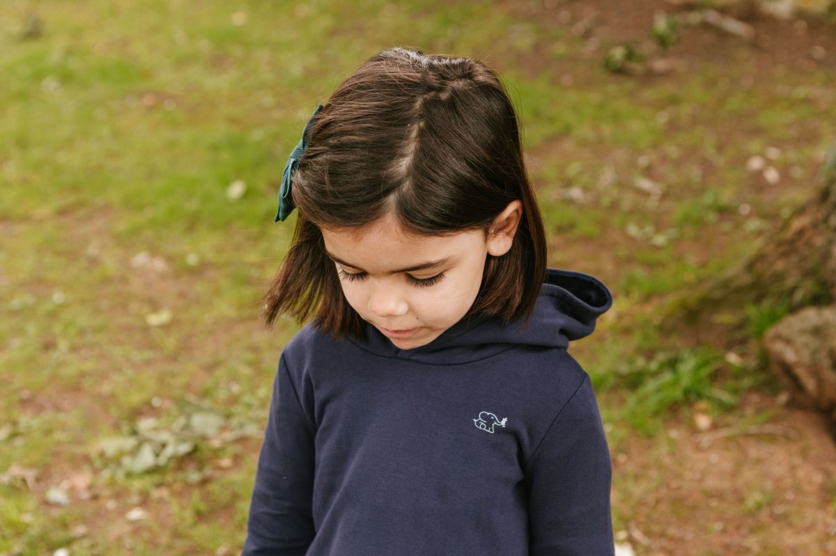 Sudadera Lola Volante Marino