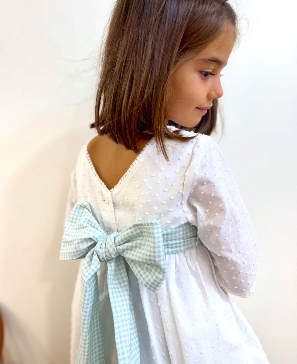 Vestido Niñas Arras Plumetti - Imagen 3