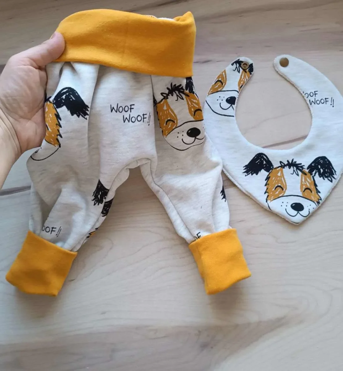 Pantalones para bebe de perros que se adaptan al crecimiento - Imagen 4