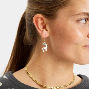Pendientes Navideños Reno