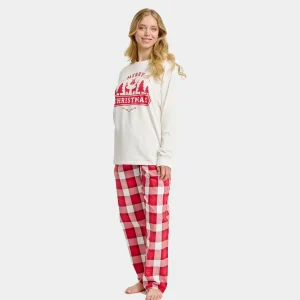Pijama de Navidad para Adultos Unisex Merry Christmas Algodón Orgánico