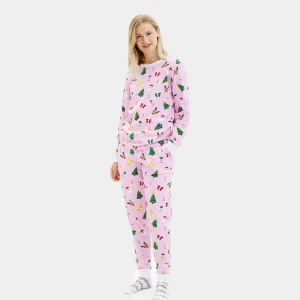 Pijama de Navidad para Adultos Unisex Motivos Navideños Algodón Orgánico