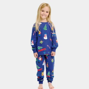 Pijama de Navidad para Niños Juguetes Navideños Algodón Orgánico
