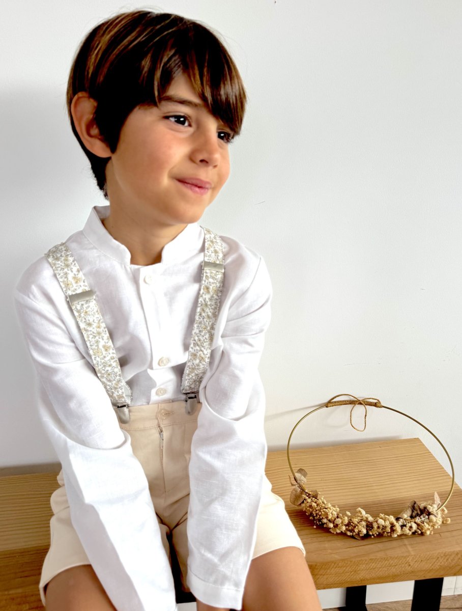 Bermuda Niño Beige - Imagen 3