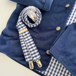 Tirantes Vichy Azul