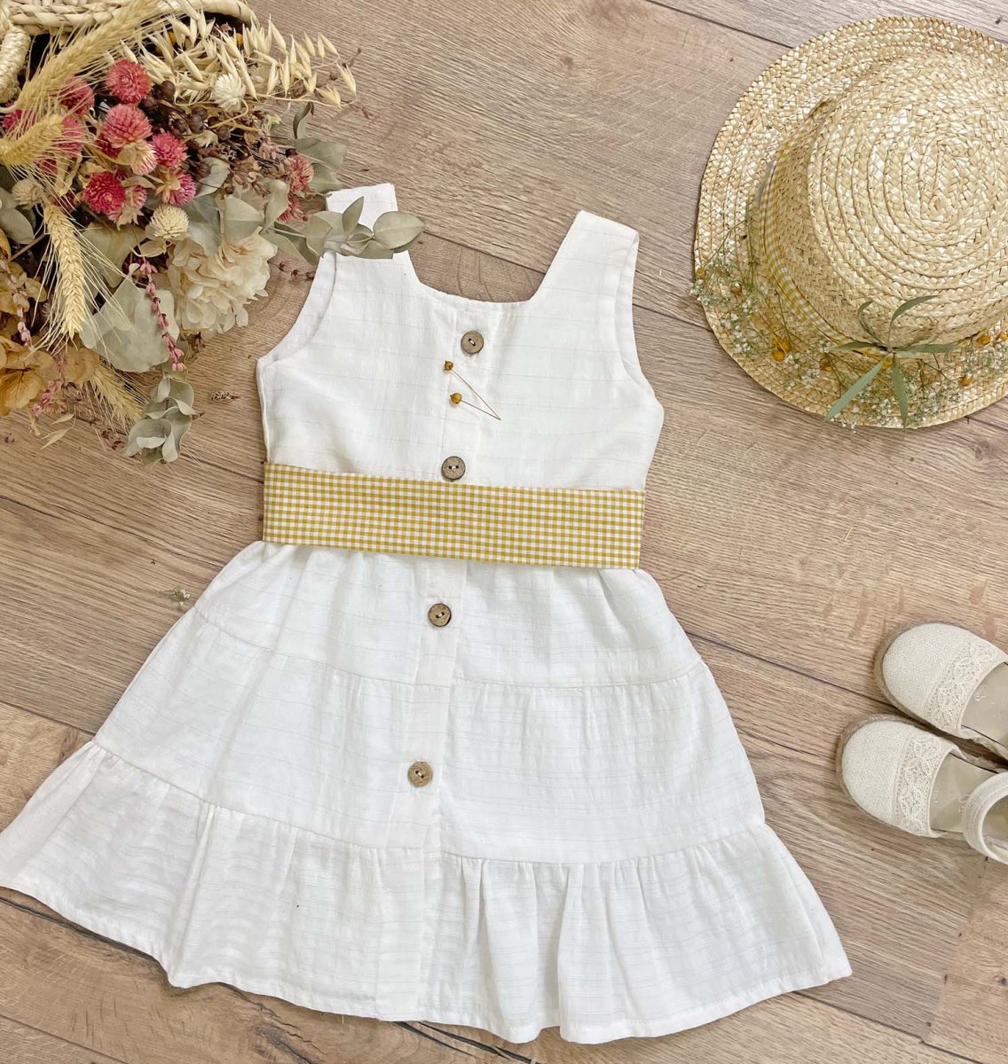 Vestido Lurex 4 años - Imagen 3