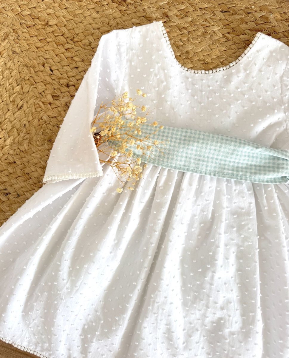 Vestido Niñas Arras Plumetti - Imagen 5