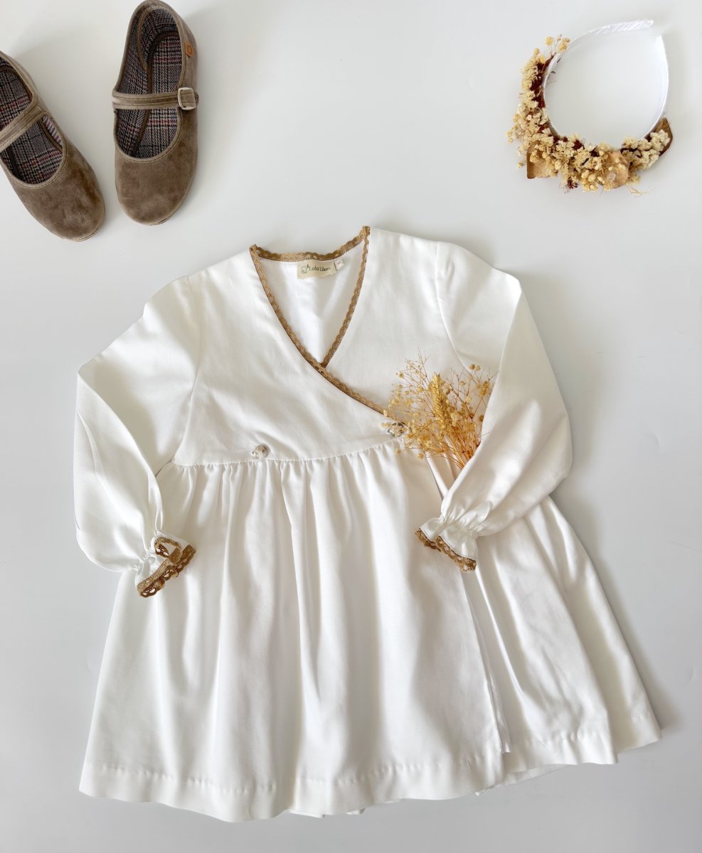 Vestido Niña Cruzado - Imagen 3